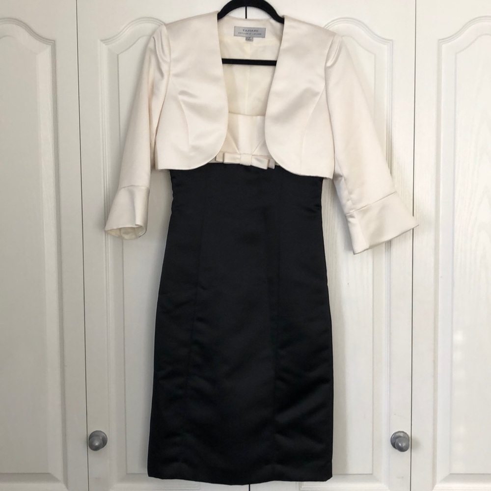 Tahari Formal Dress Set w/ Bolero